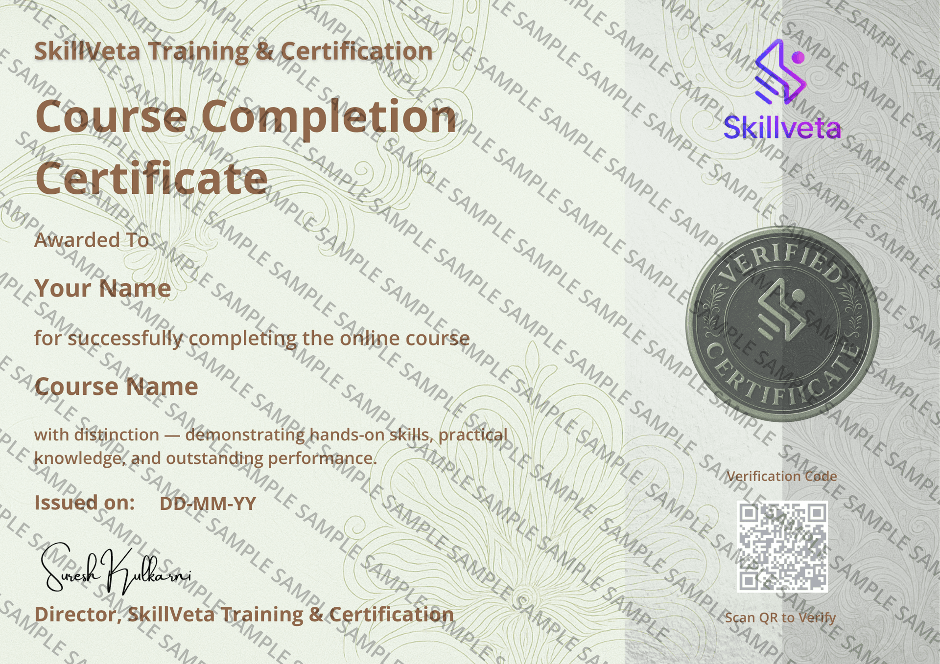 Course Certificate